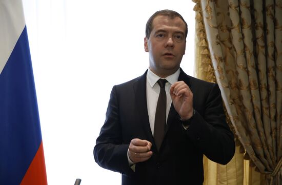 Д.Медведев принял участие в заседании Совета глав правительств СНГ
