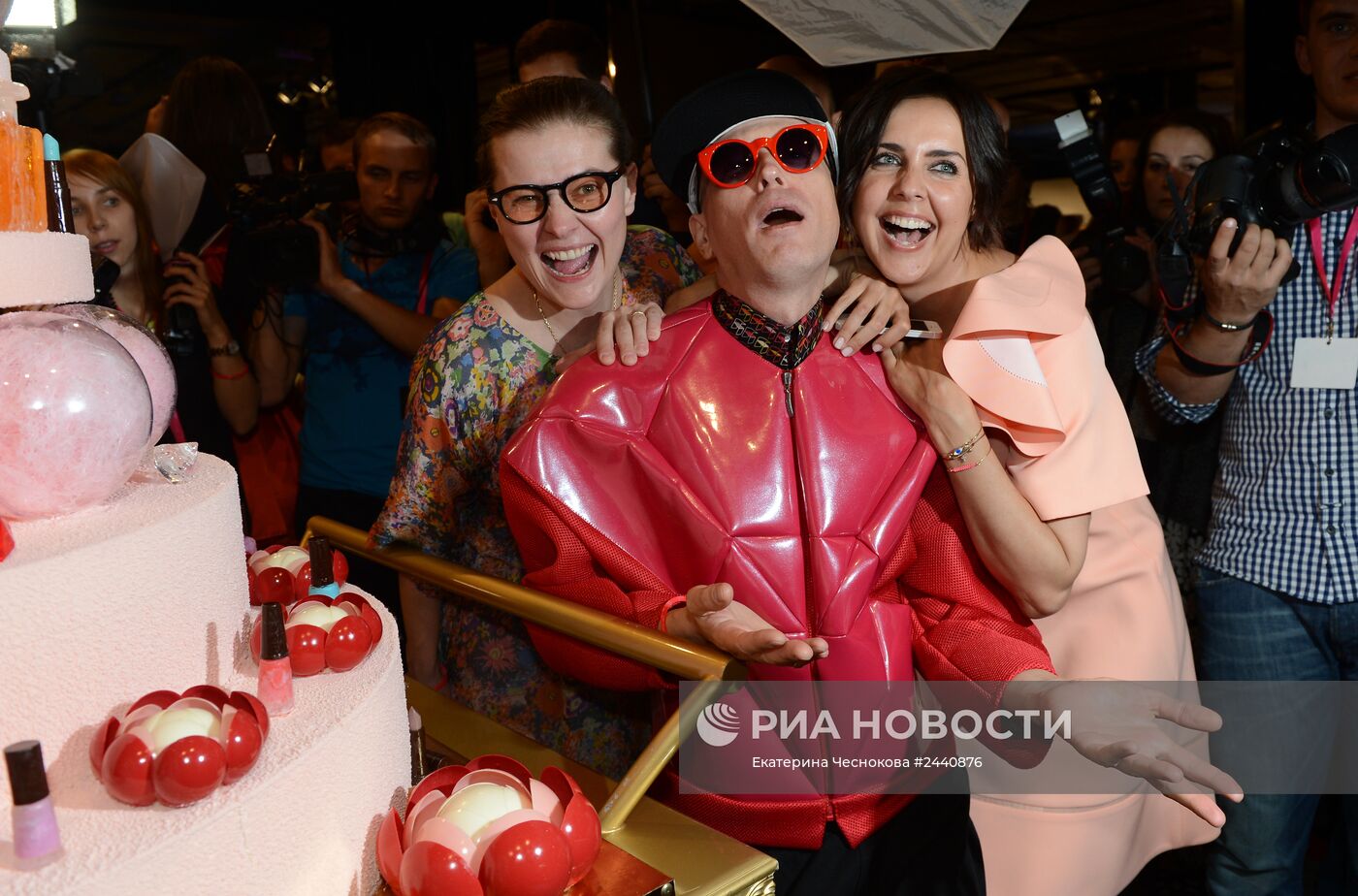 Открытие InStyle Beauty Bar в ЦУМе в Москве.