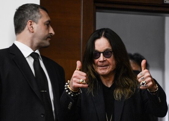Пресс-конференция с группой Black Sabbath
