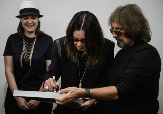 Пресс-конференция с группой Black Sabbath