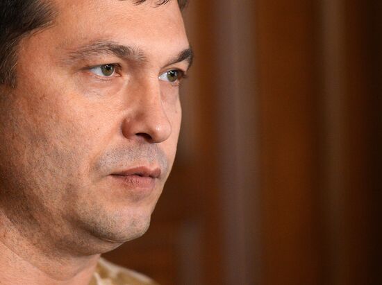 Пресс-конференция представителей Луганской народной республики