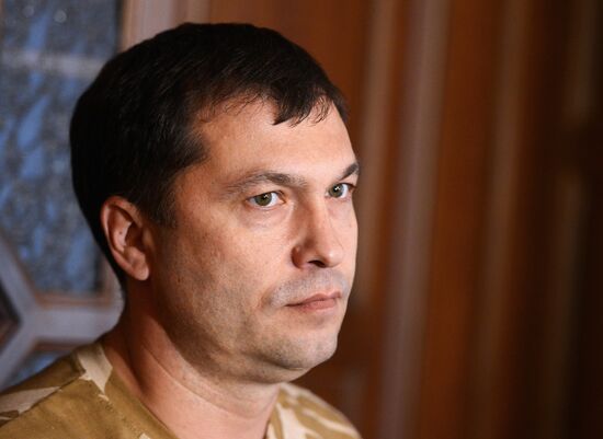 Пресс-конференция представителей Луганской народной республики