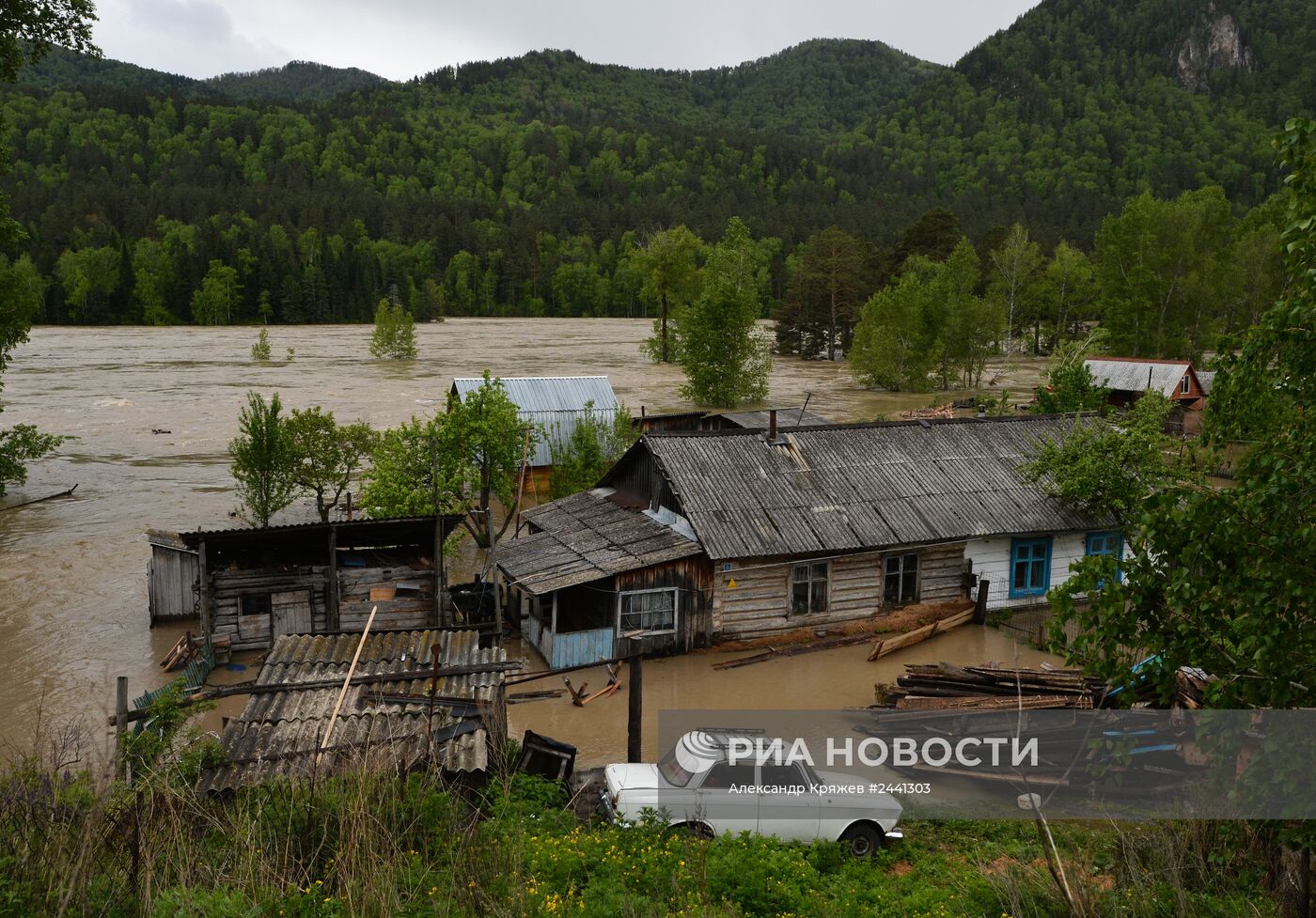 Паводок в Республике Алтай