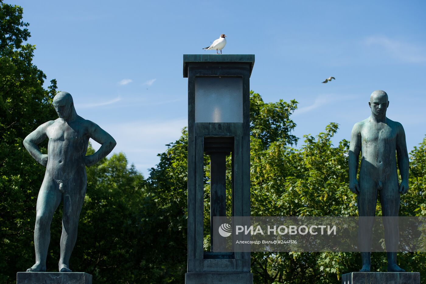 Парк скульптур Вигеланда в Осло