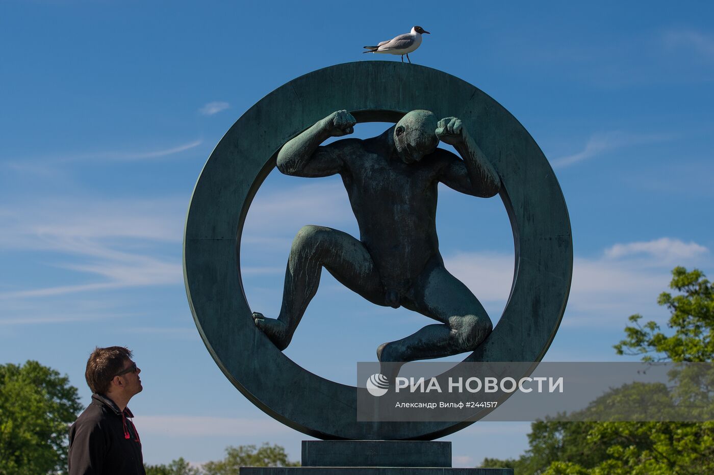 Парк скульптур Вигеланда в Осло