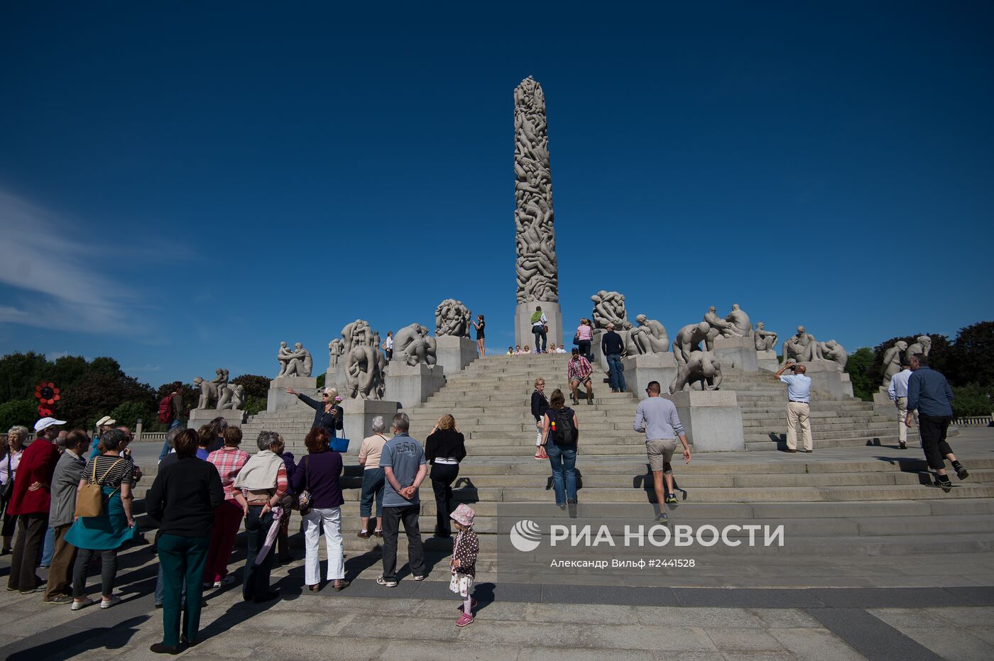 Парк скульптур Вигеланда в Осло