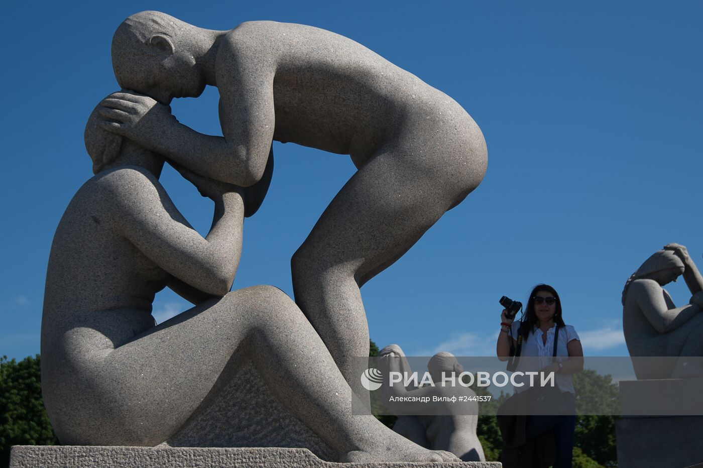 Парк скульптур Вигеланда в Осло