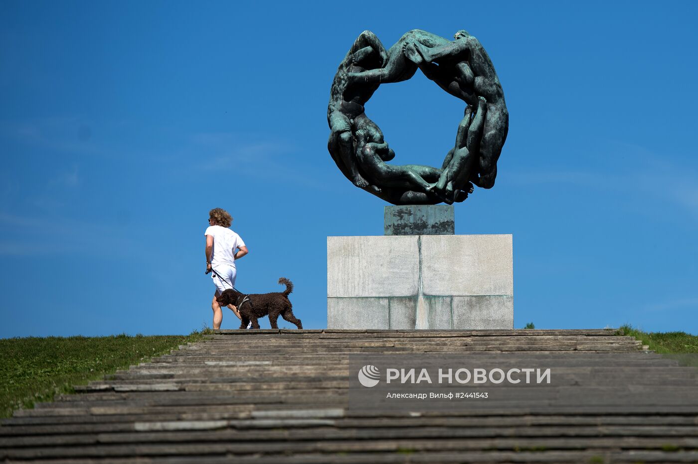 Парк скульптур Вигеланда в Осло