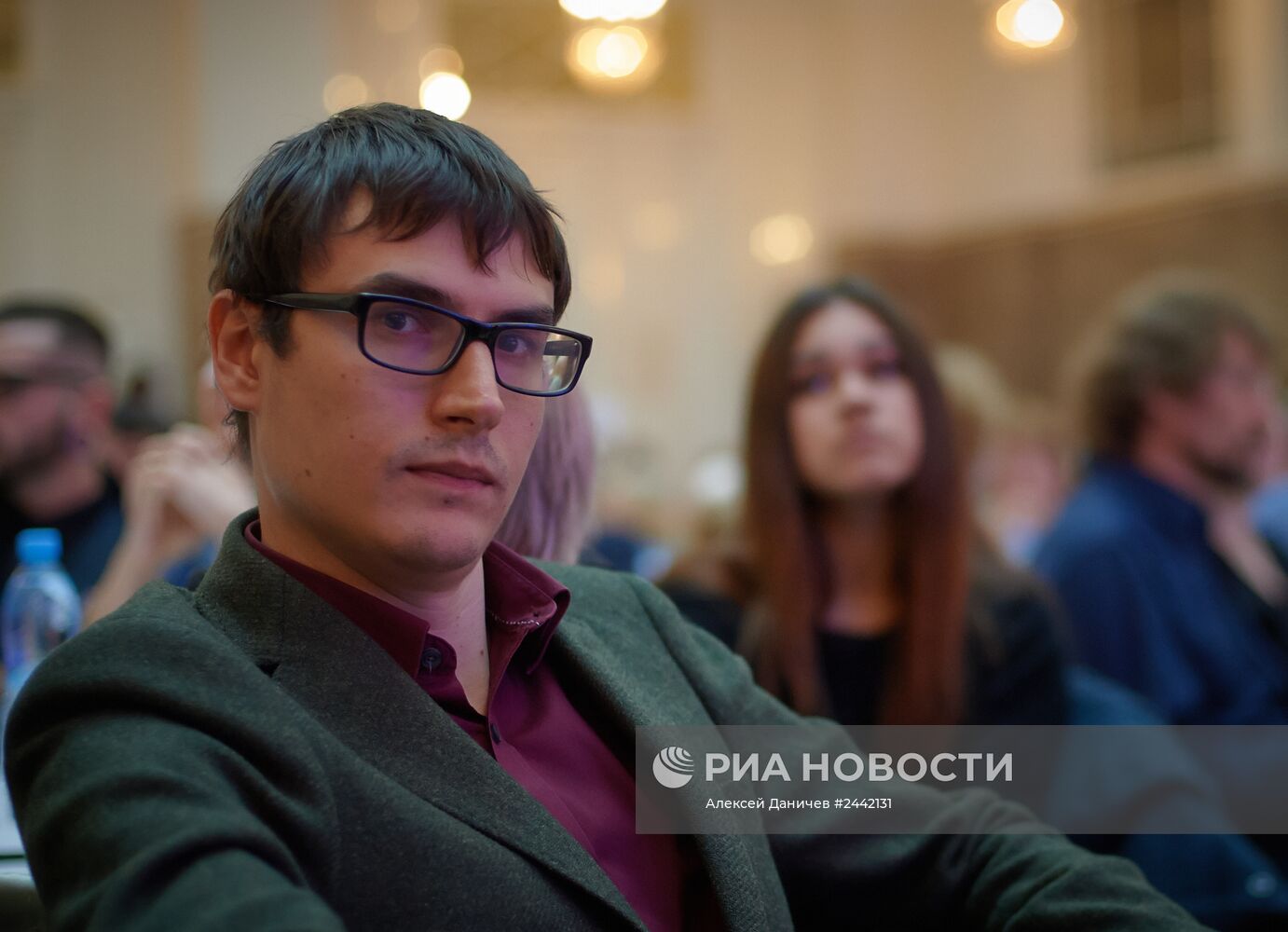 Церемония вручения литературной премии "Национальный бестселлер" в Санкт-Петербурге
