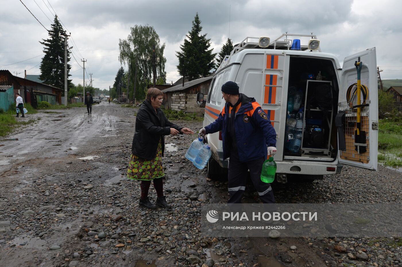 Последствия паводка в Республике Алтай