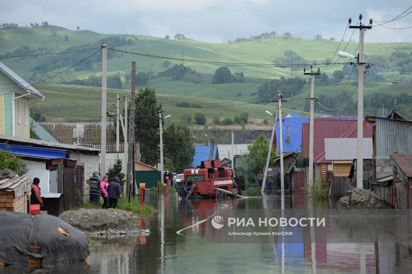 Последствия паводка в Республике Алтай