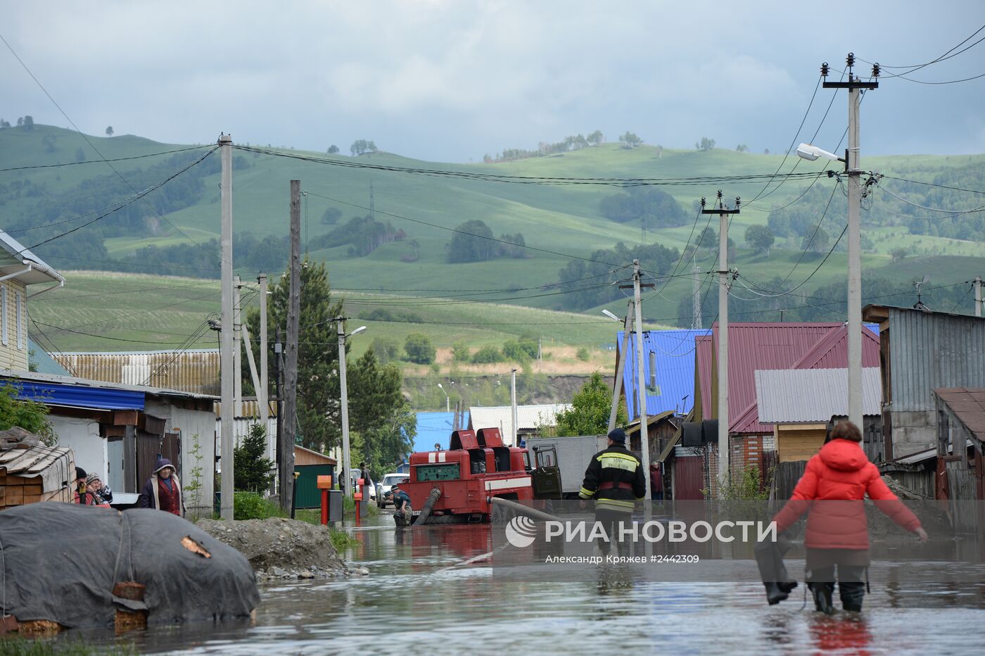 Последствия паводка в Республике Алтай