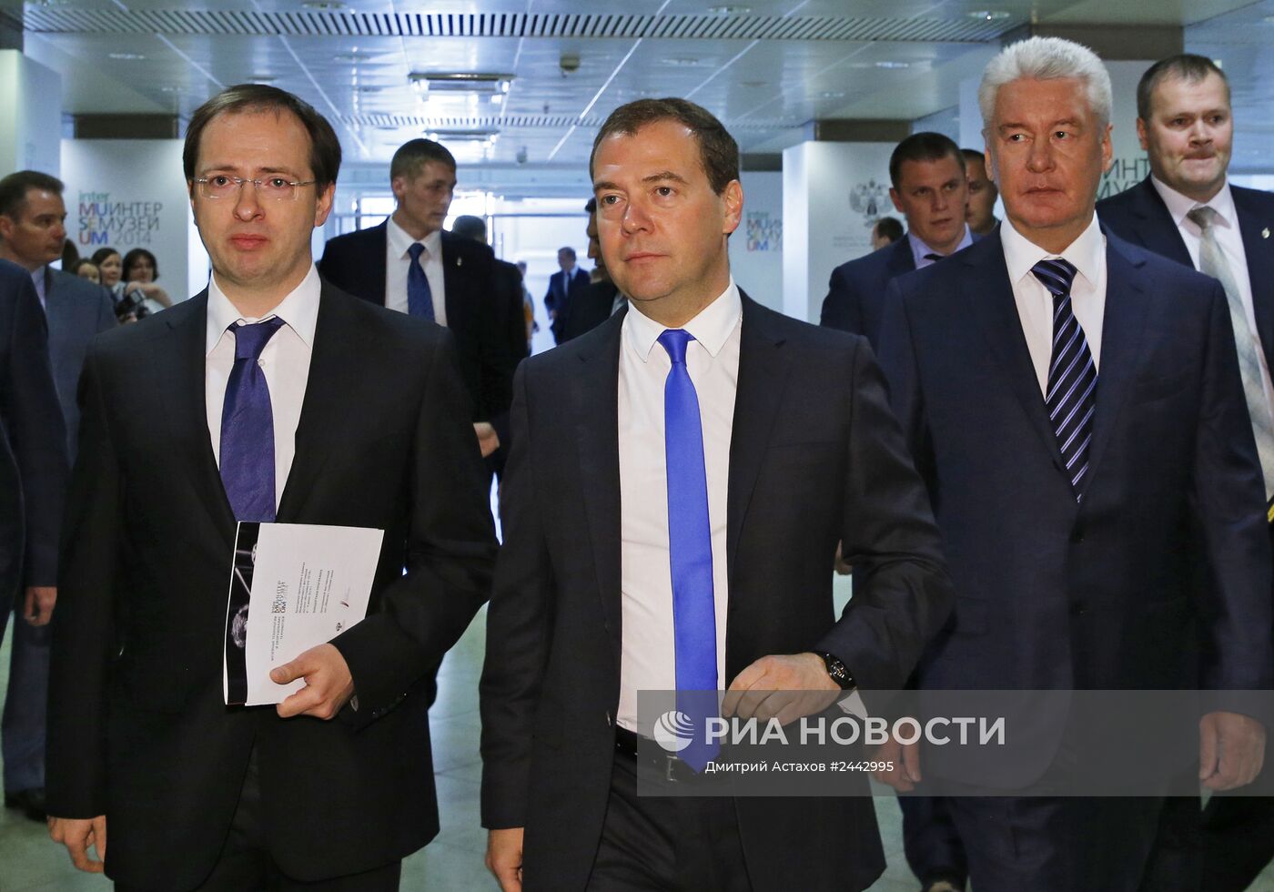 Д.Медведев посетил международный фестиваль "Интермузей-2014"