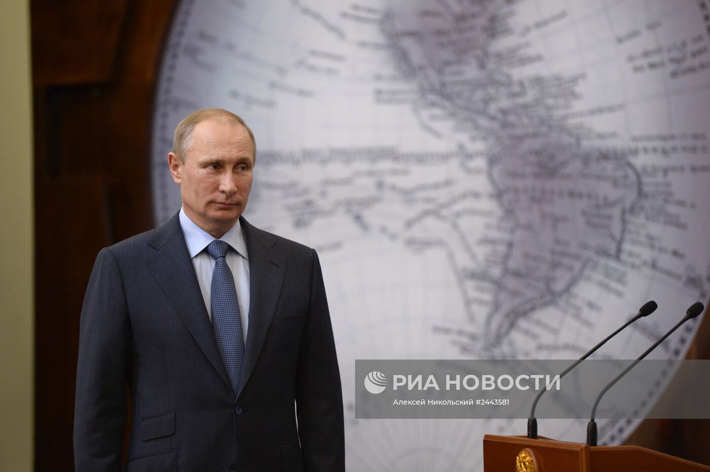 Рабочая поездка В.Путина в Санкт-Петербург