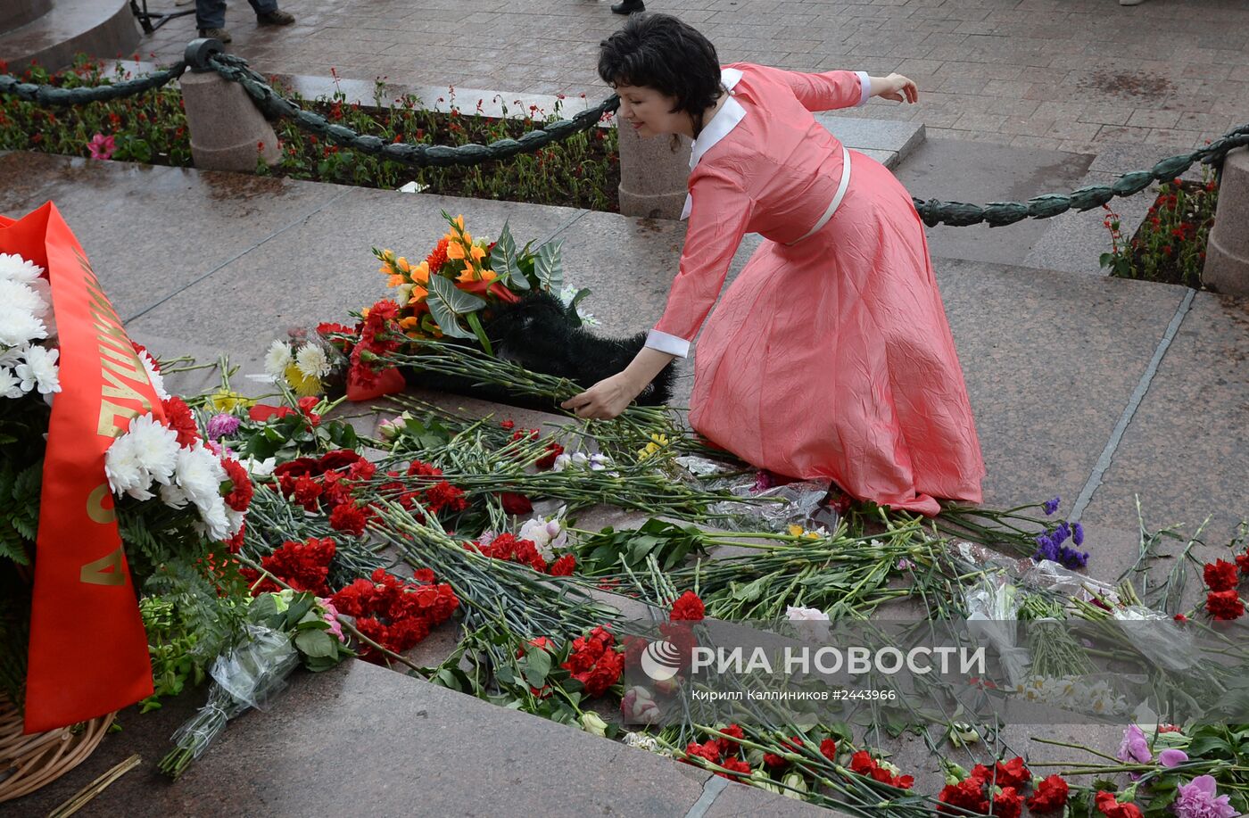 Празднование Дня рождения А.С.Пушкина в Москве