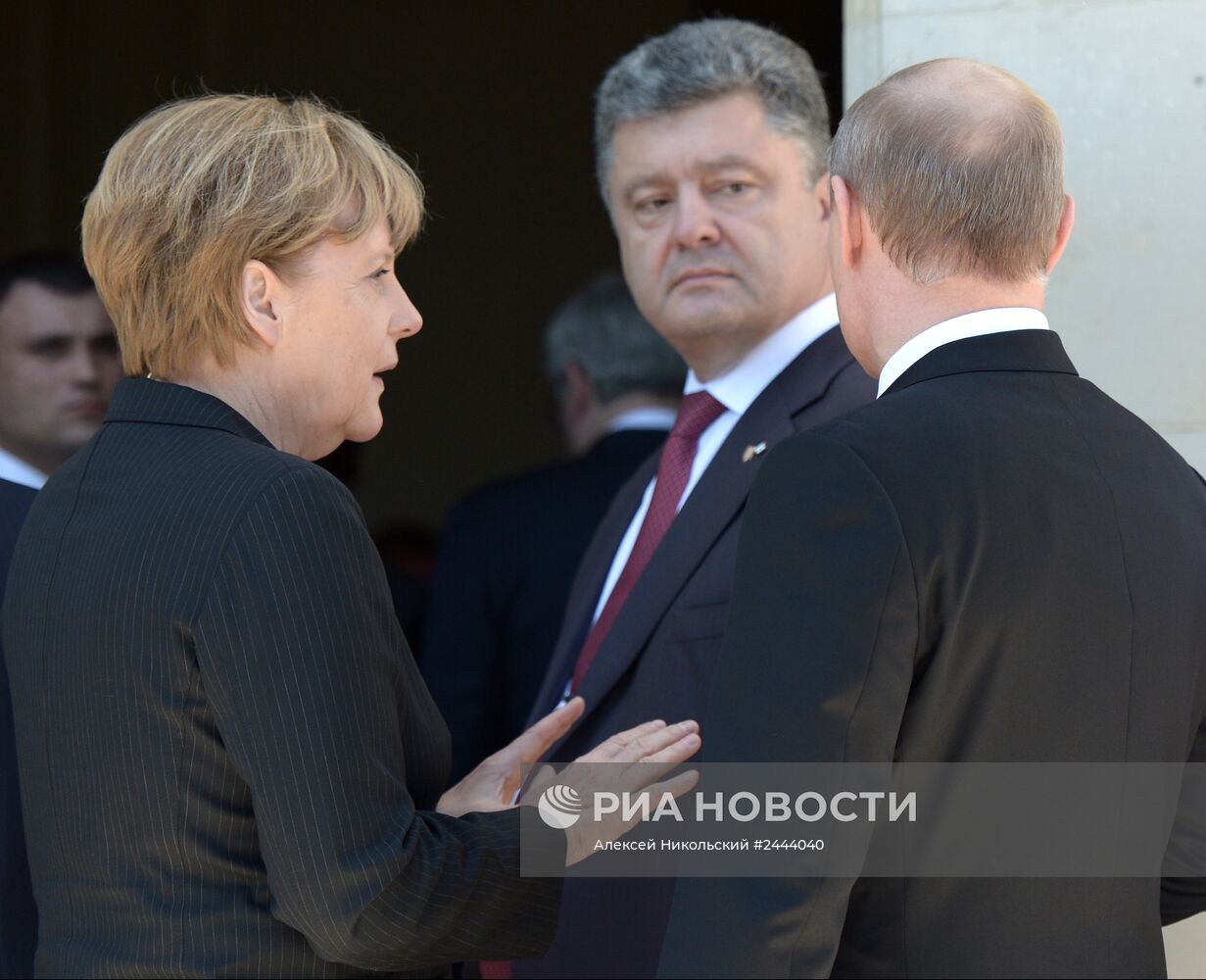 Рабочий визит В.Путина во Францию