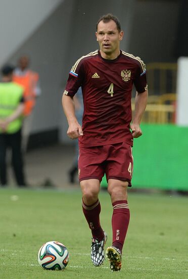 Футбол. Товарищеский матч сборных России и Марокко