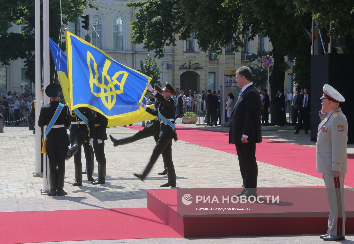 Инаугурация президента Украины П.Порошенко