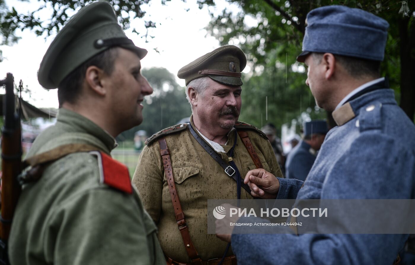 Фестиваль "Времена и эпохи 1914/2014". День первый