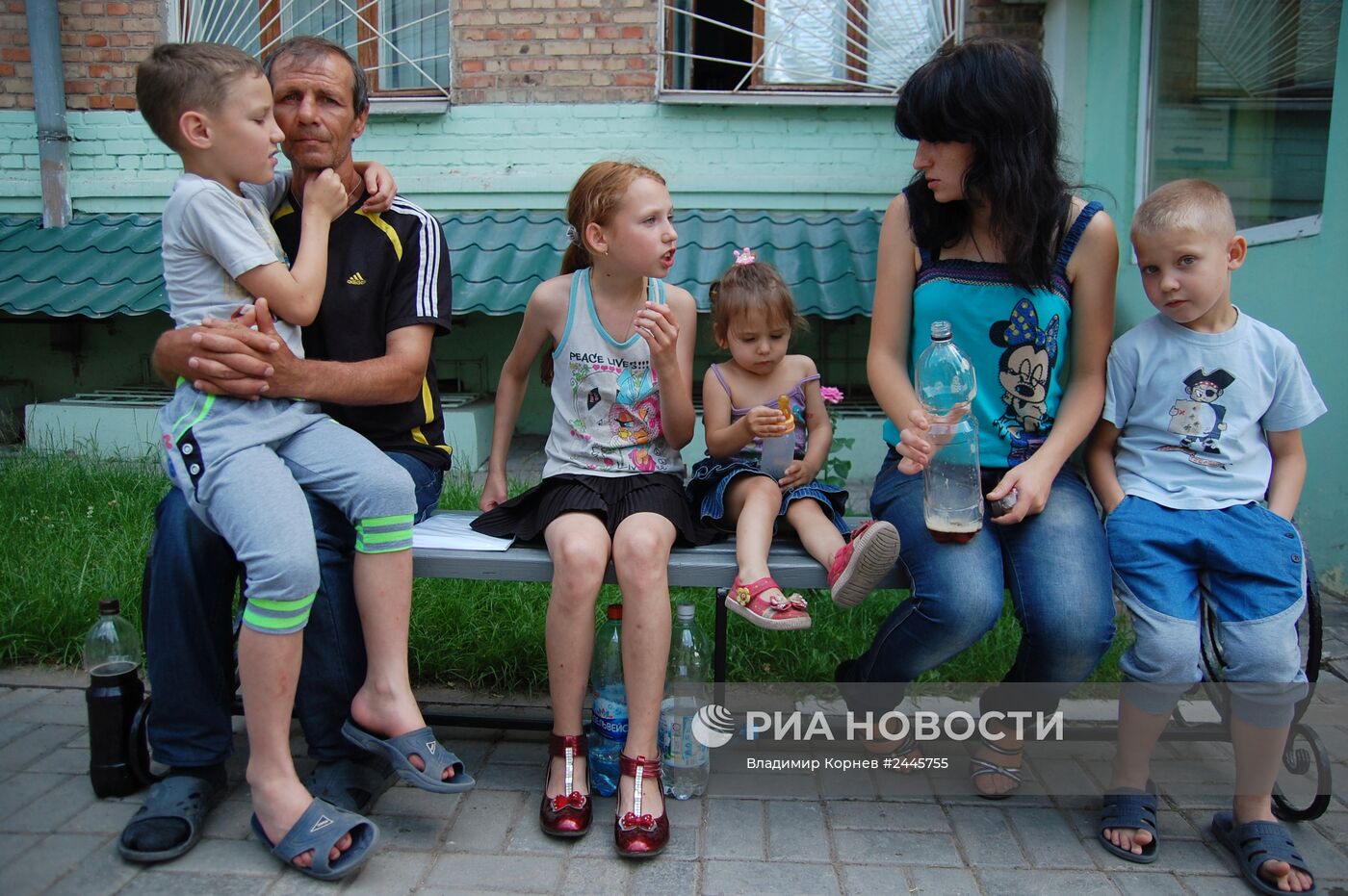 Украинские беженцы в Белгороде