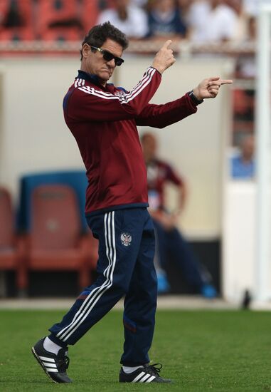 Футбол. Тренировка сборной России