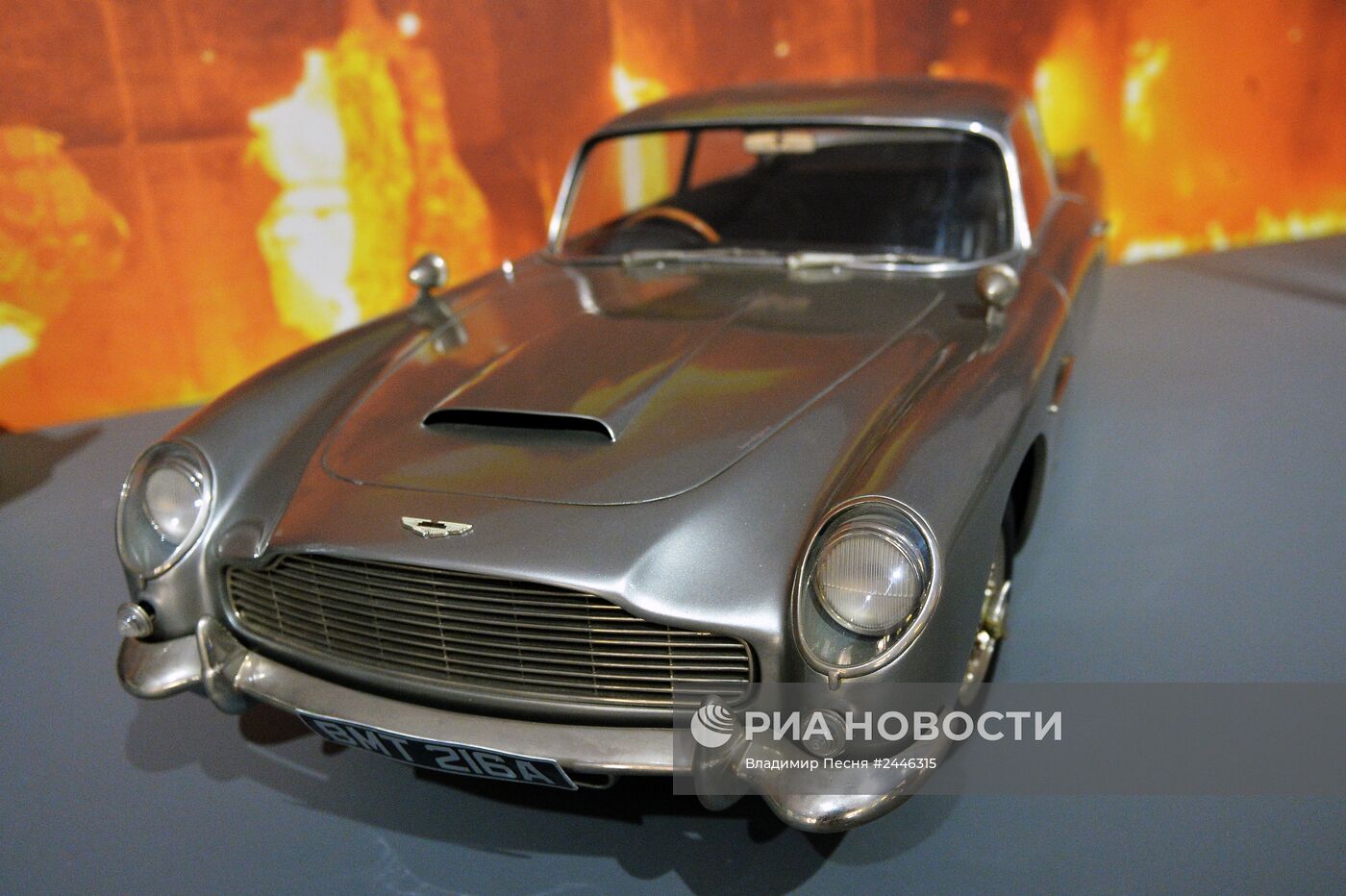 Открытие выставки "Дизайн 007: 50 лет стилю Джеймса Бонда"
