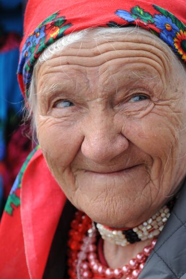 Фестиваль культуры семейских старообрядцев "Семейская круговая" в Забайкальском крае