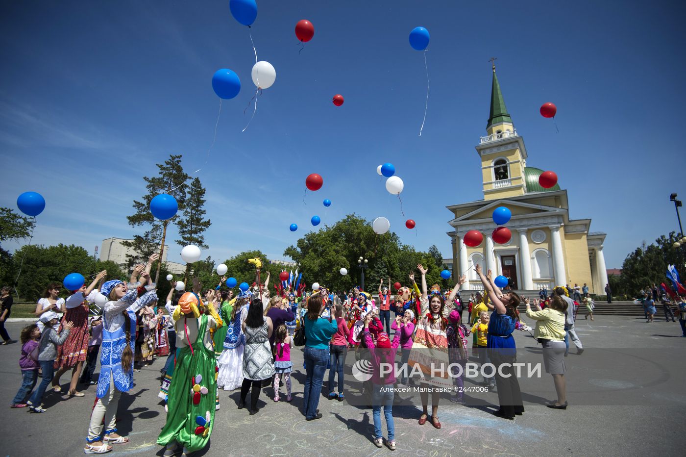 Празднование Дня России