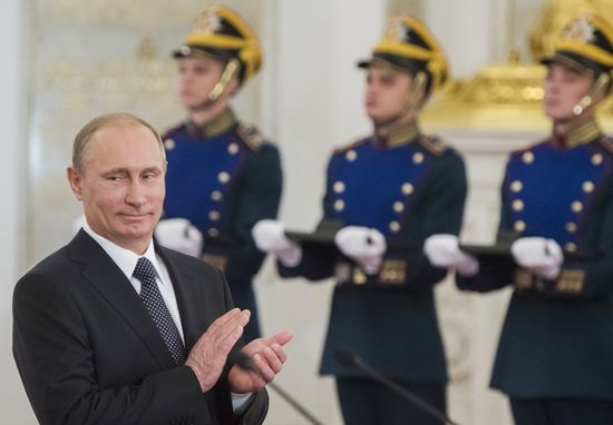 В.Путин вручил Государственные премии Российской Федерации 2013 года