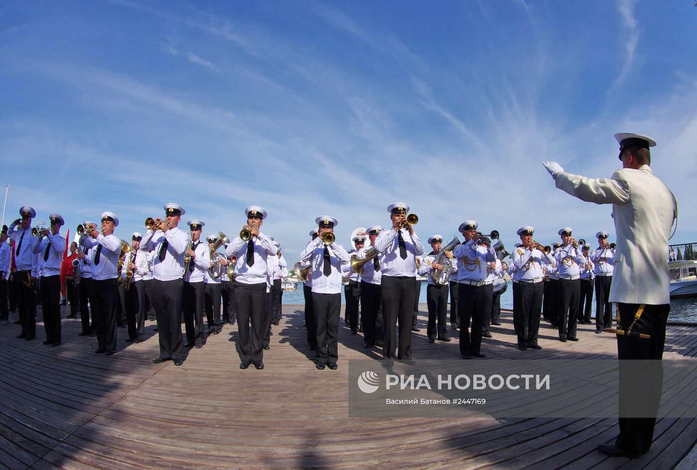 Торжественная церемония открытия фестиваля военных оркестров "Война и мир"