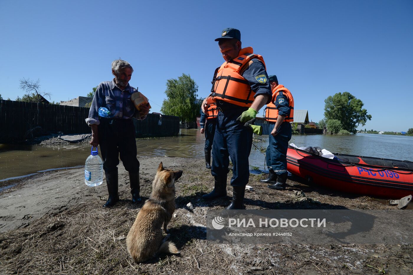 Паводок в Барнауле