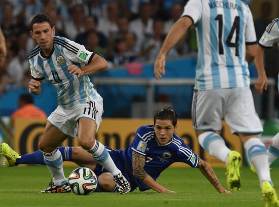 Футбол. Чемпионат мира - 2014. Матч Аргентина - Босния и Герцеговина