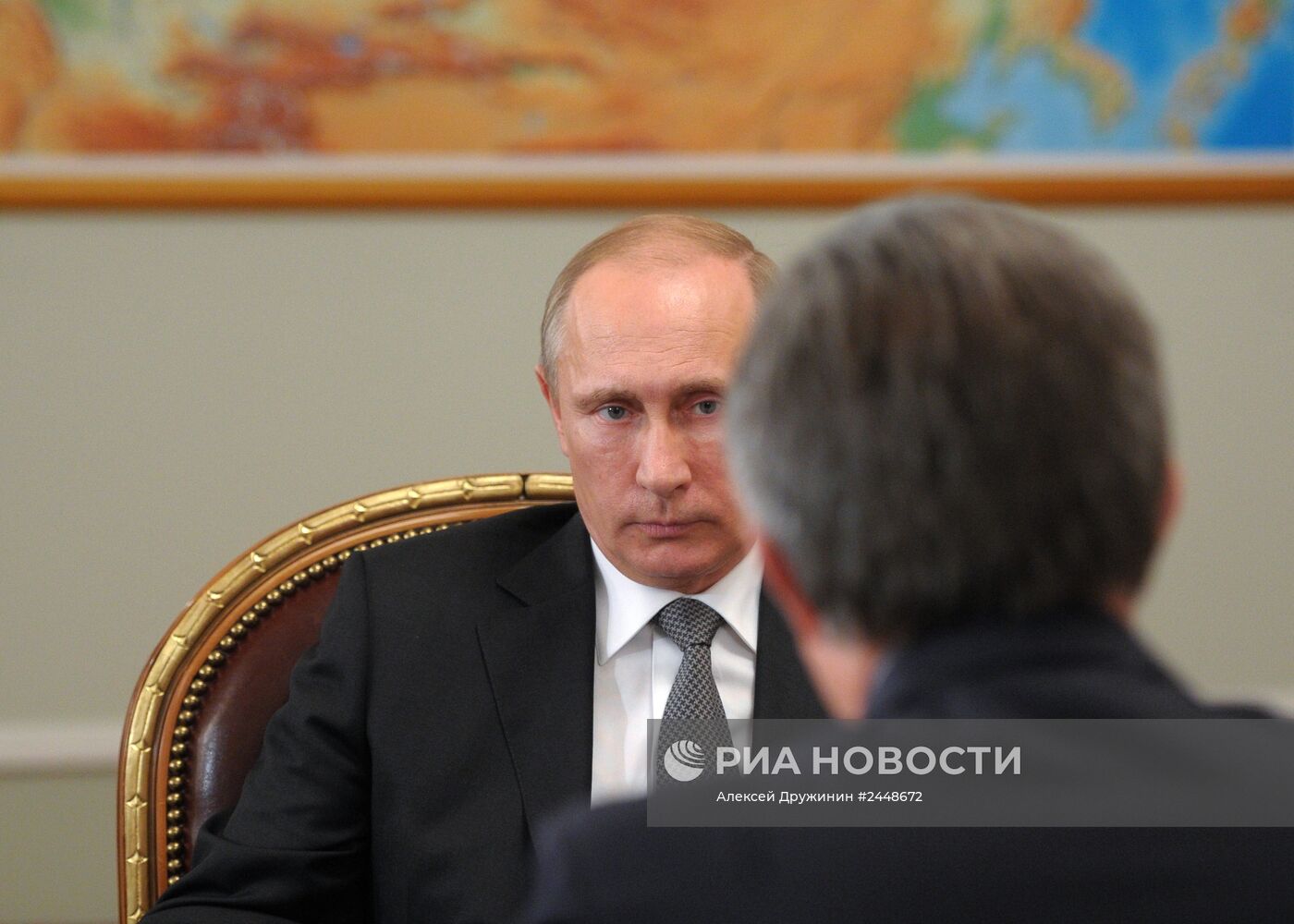 В.Путин встретился с В.Мутко