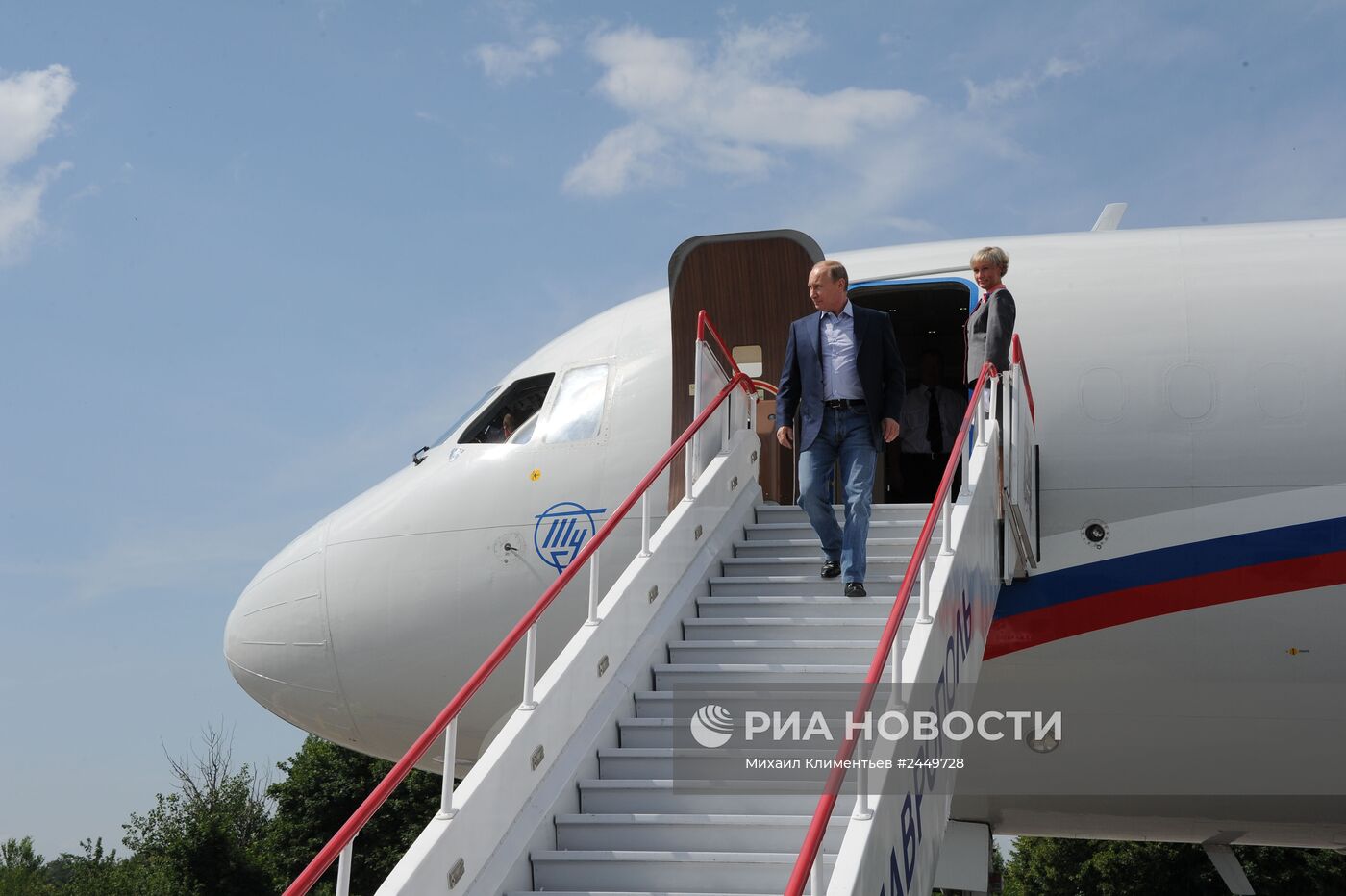 Рабочая поездка В.Путина в Ставропольский край