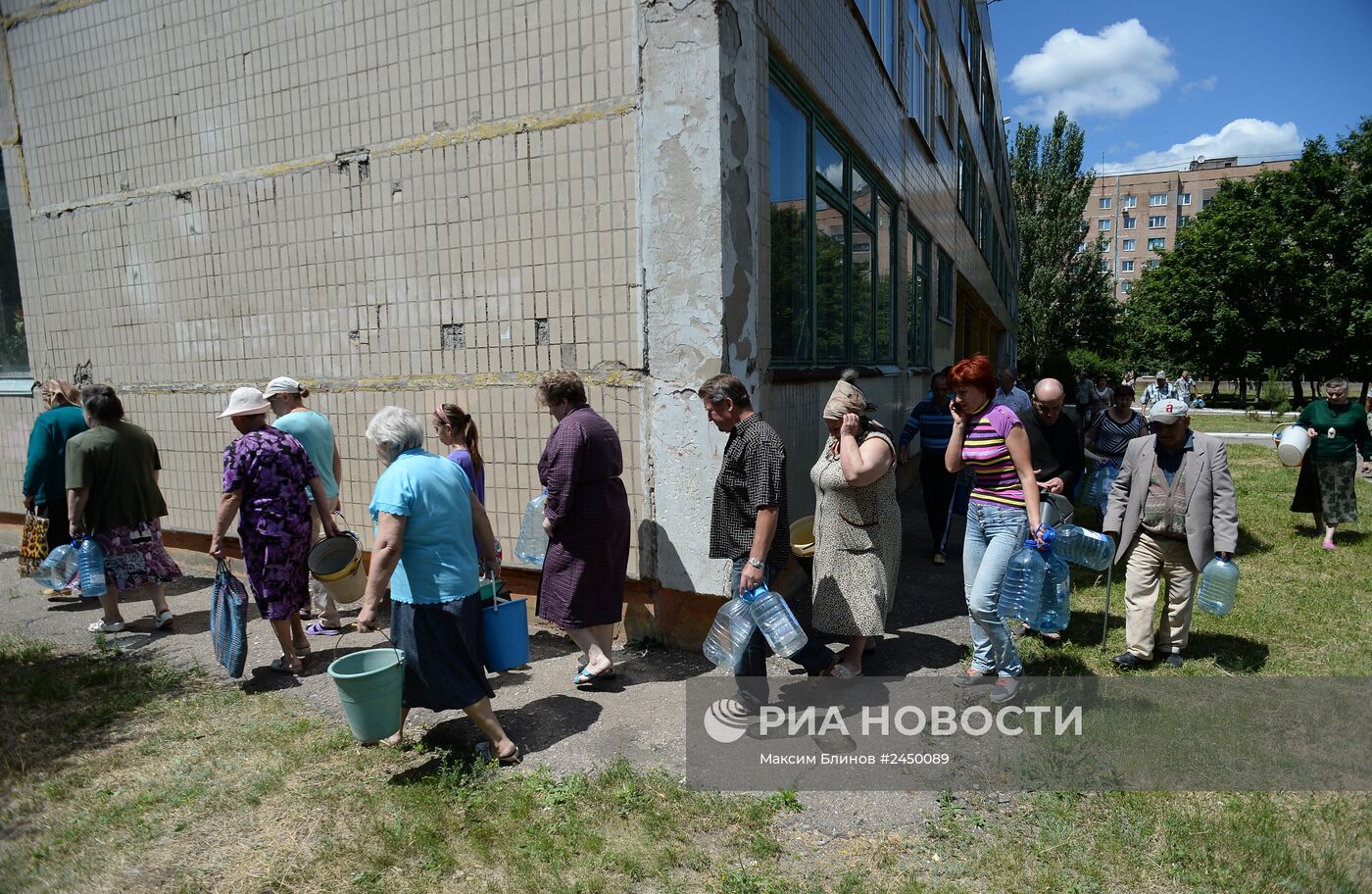 Ситуация в Краматорске Донецкой области