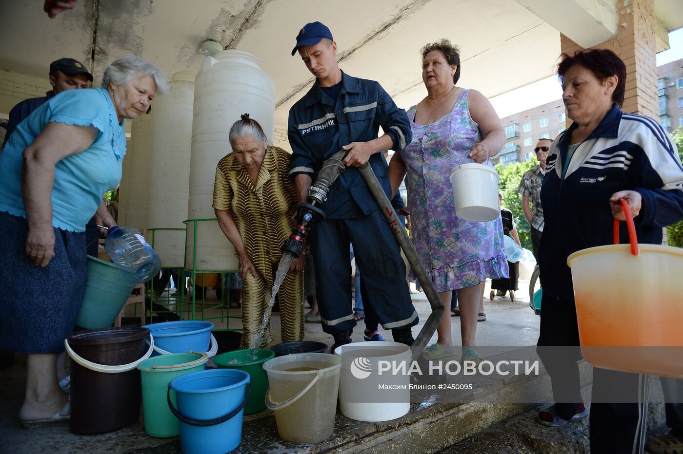 Ситуация в Краматорске Донецкой области