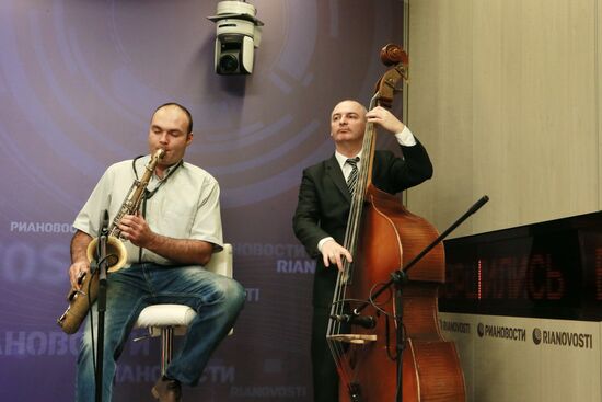 Пресс-конференция, посвященная джазовому фестивалю Koktebel Jazz Party