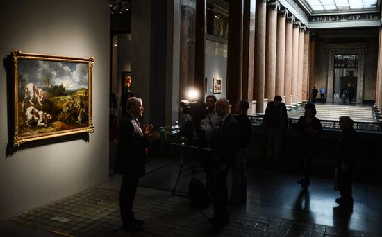 Открытие выставки"Рубенс, Ван Дейк, Йорданс... Шедевры фламандской живописи из коллекций князя Лихтенштейнского"