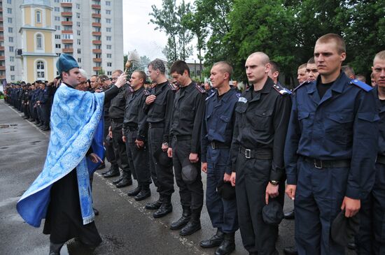 Празднование 90-летия воинской части во Львове