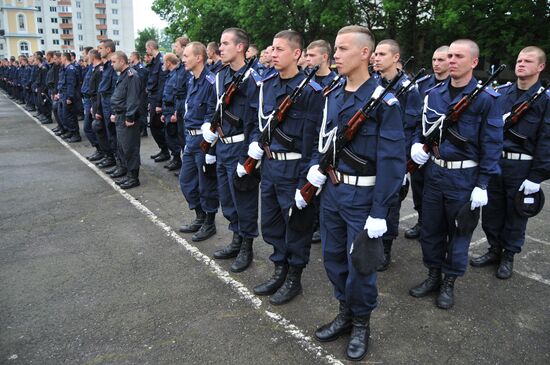 Празднование 90-летия воинской части во Львове
