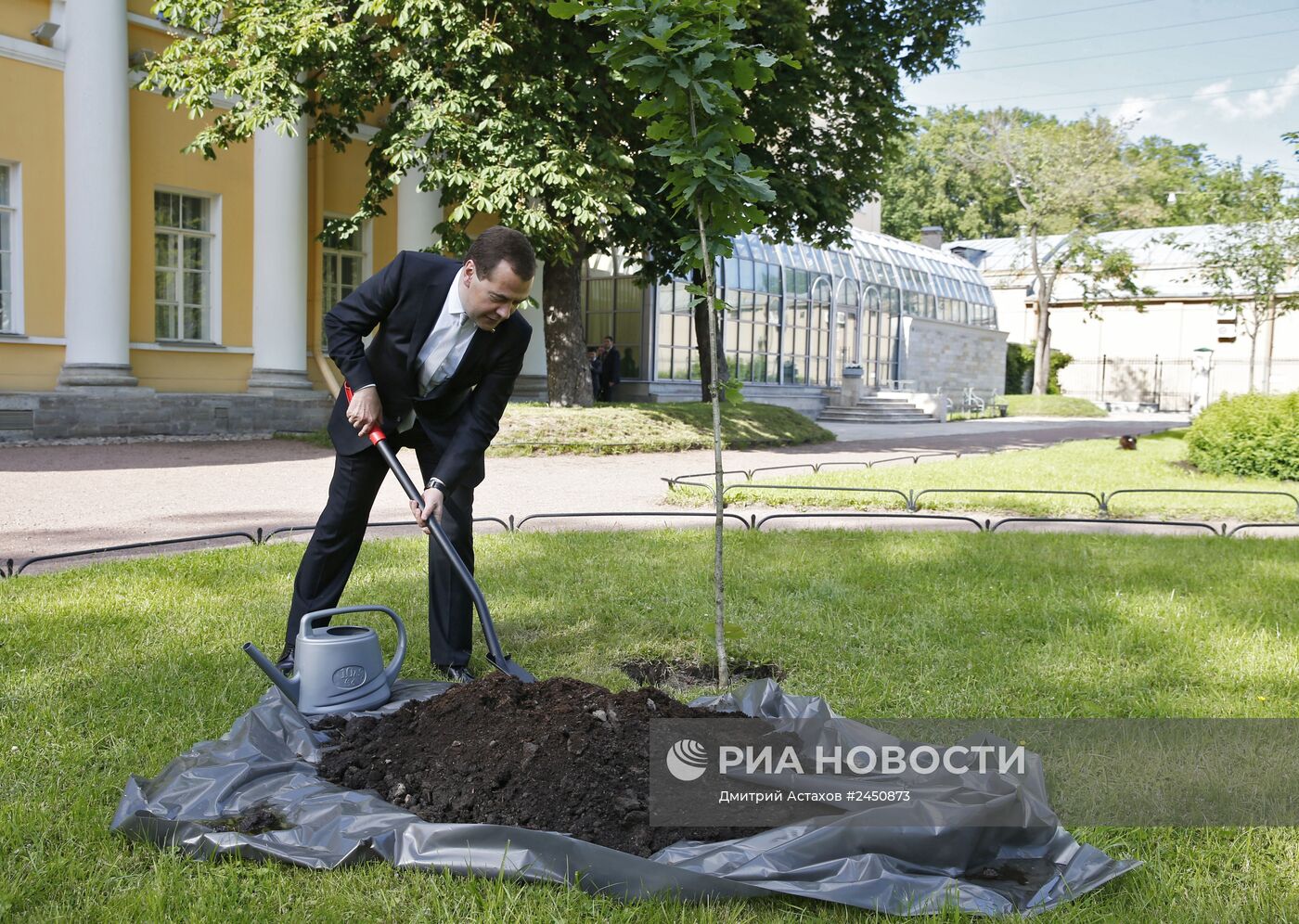 Рабочая поездка Д.Медведева в Северо-Западный ФО