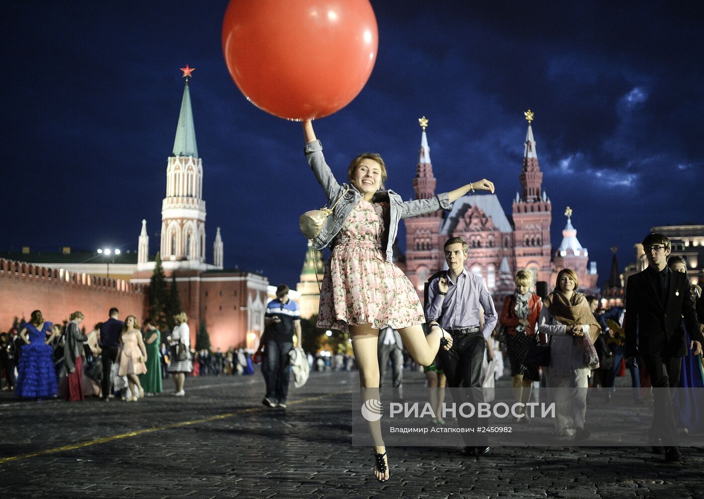 Бал "Выпускник-2014" в Кремле