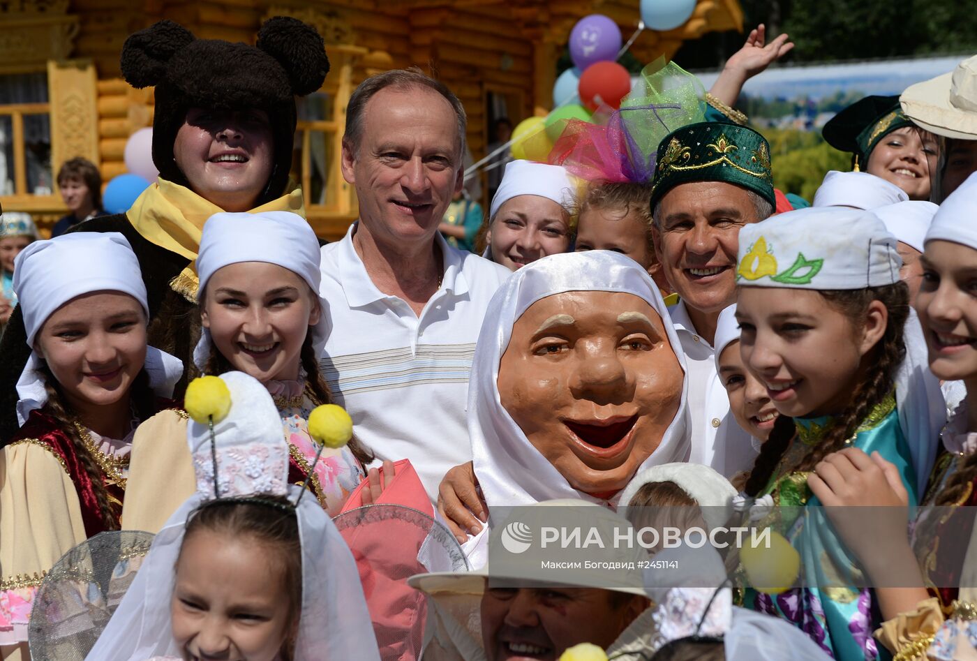 Праздник Сабантуй в Казани