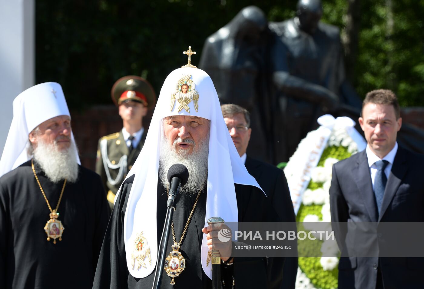 Визит патриарха Кирилла в Тюмень
