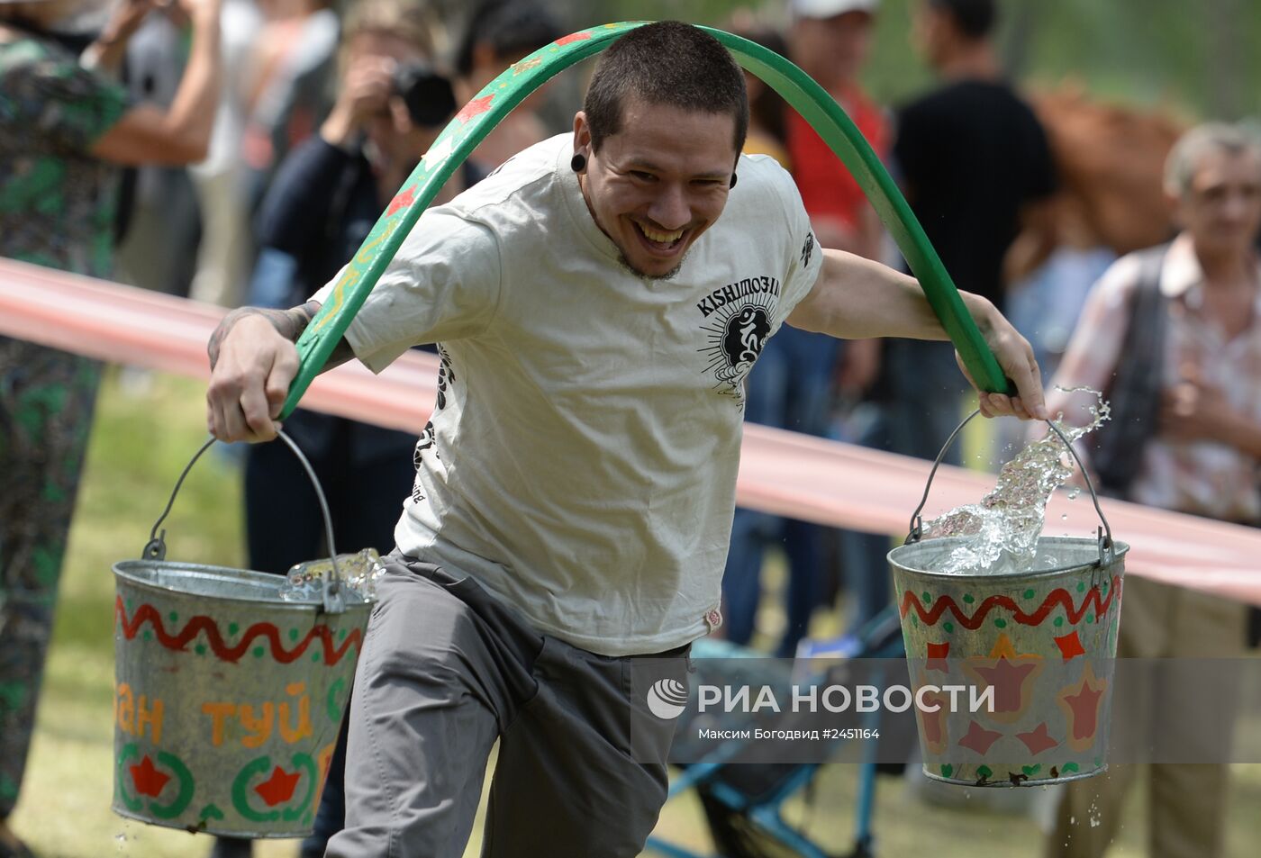 Праздник Сабантуй в Казани