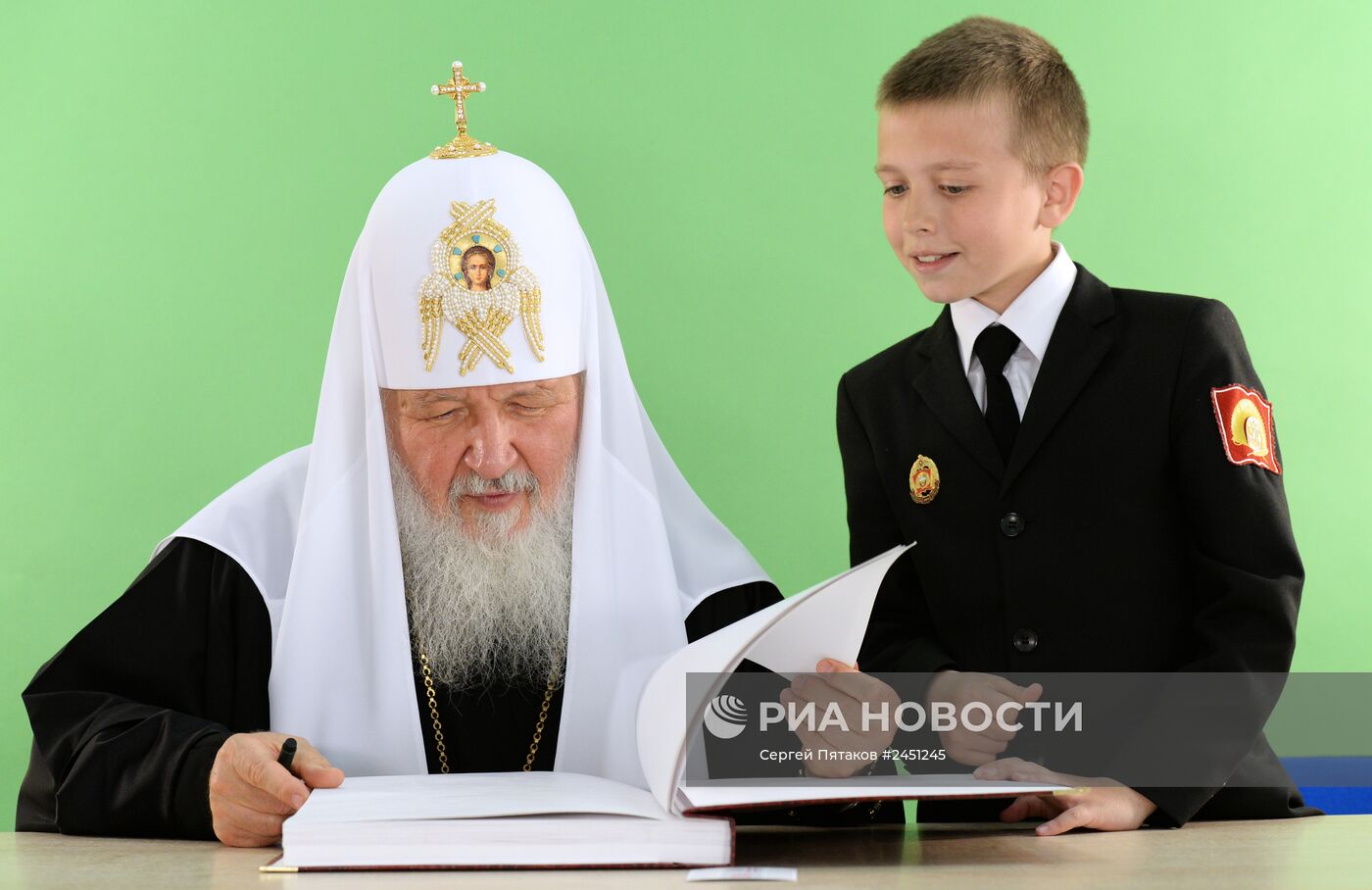 Визит патриарха Кирилла в Тюмень