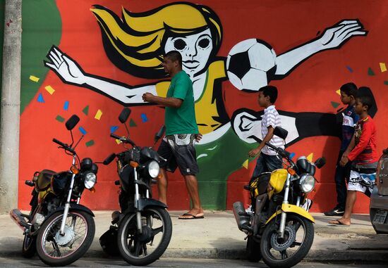 Рио-де-Жанейро во время чемпионата мира по футболу 2014