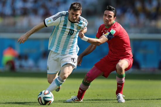 Футбол. Чемпионат мира - 2014. Матч Аргентина - Иран