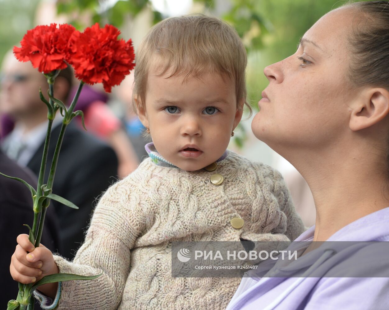 Открытие мемориала жертвам немецкого пересыльного лагеря "Дулаг-184" в Вязьме