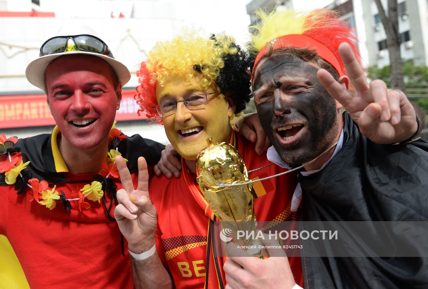 Футбол. Чемпионат мира - 2014. Матч Бельгия - Россия